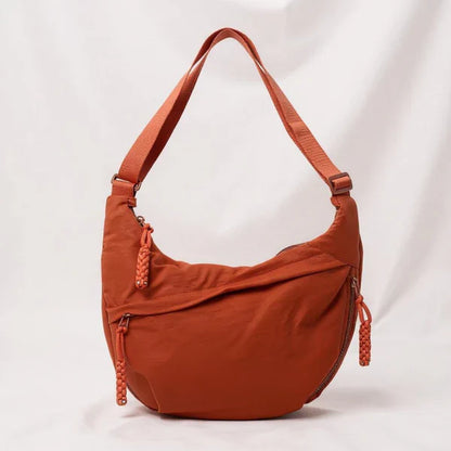 LUNA Shoulder Bag – Stylish & Anti-Theft Half-Moon Bag