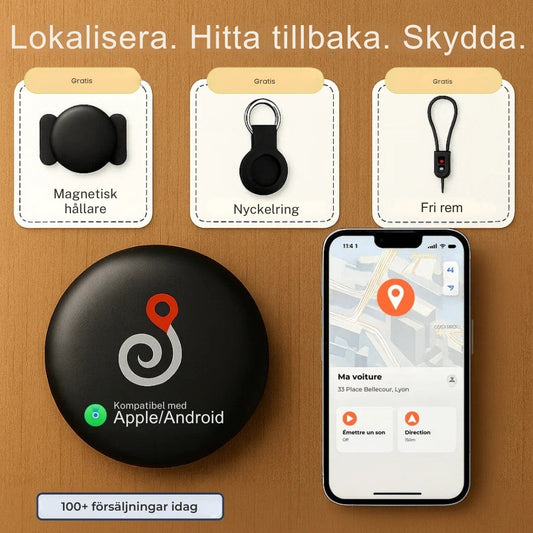 NORDESTO GP90 — GPS-Tracker ohne Abonnement (Android/iOS)