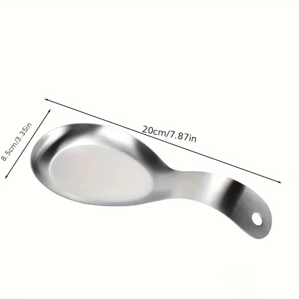 Misure del poggiamestolo secondo il fornitore: lungo circa 20 cm, largo circa 8,5 cm
