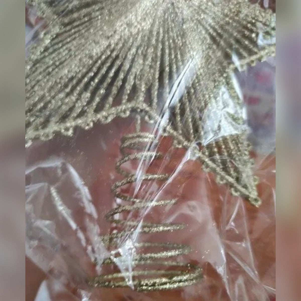 Foto di un cliente: glitter e spirale da vicino