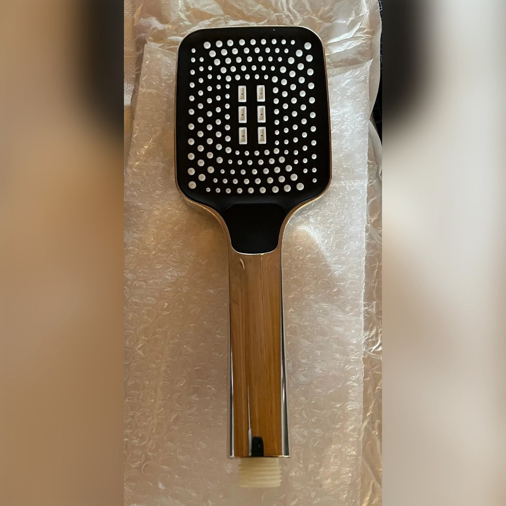 Foto di un cliente: il doccino sul pluriball appena tolto dalla confezione