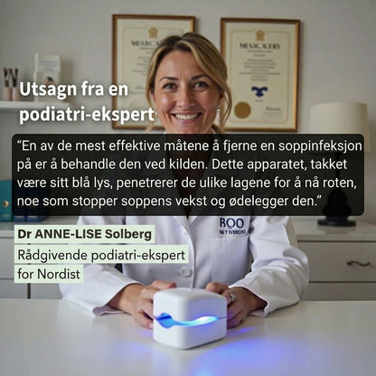 NORDESTO™ Klarnagel — Anti-Pilz Behandlungsgerät für Nägel