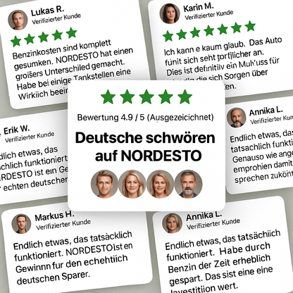 Deutsche schwören auf NORDESTO — Bewertungen 4.9/5