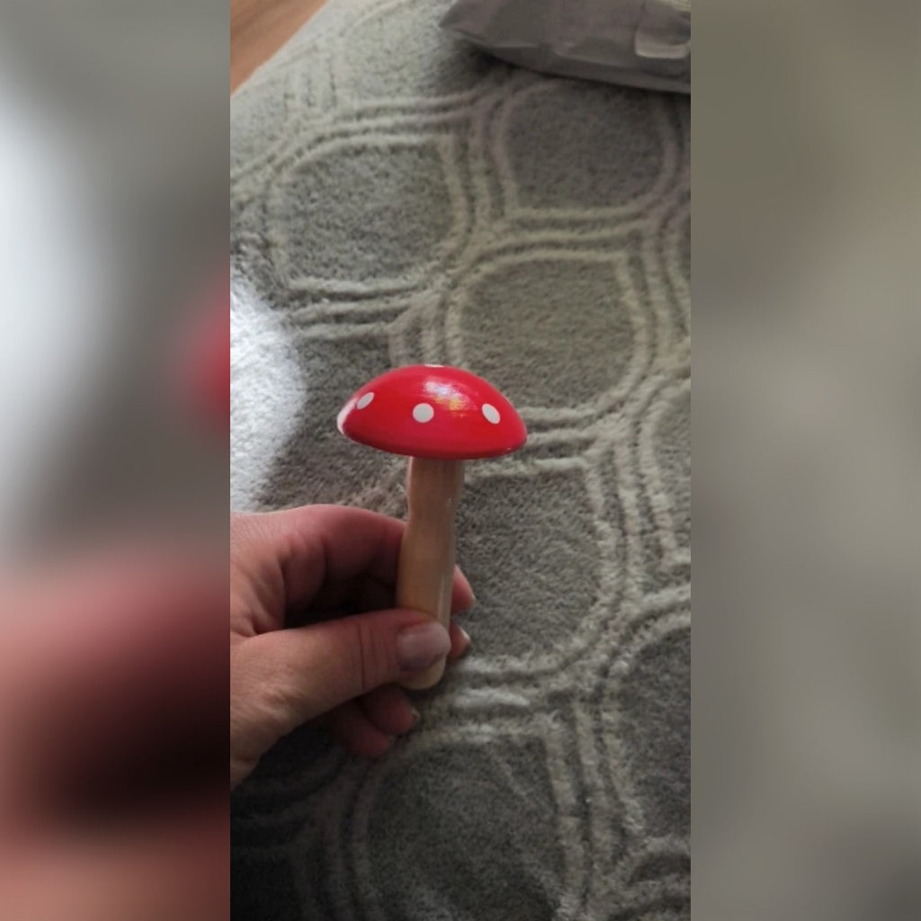 Foto cliente: il fungo da rammendo tenuto per il manico