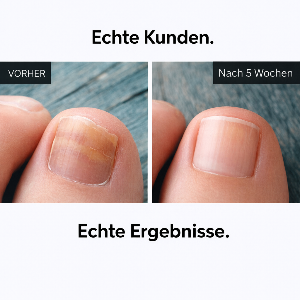 Vorher und nachher Behandlung