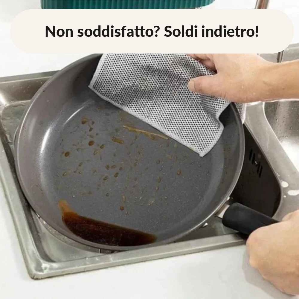 SpugnaMagica – Panni in maglia metallica che non graffiano