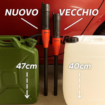 TravasaFacile – Pompa per carburante, travasi senza sollevare la tanica