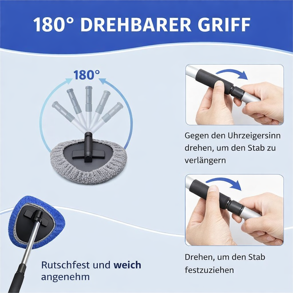 180° drehbarer Griff | NORDESTO