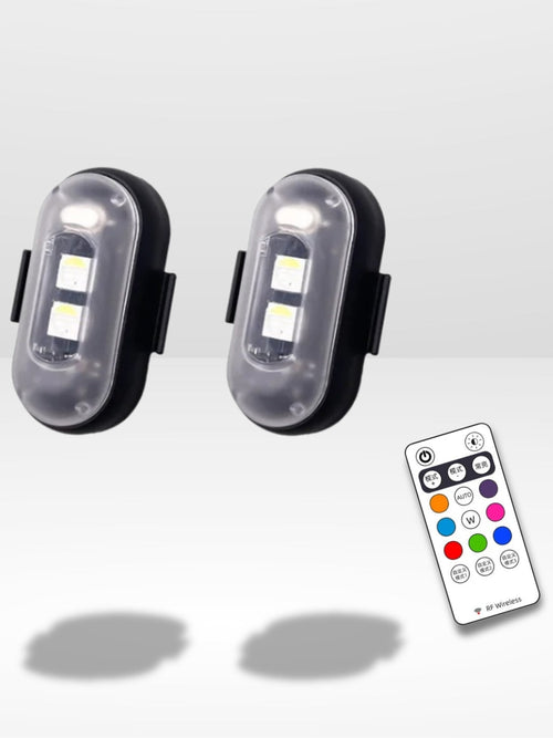 NORDESTO Mini Stroboskop LED – 2er Set