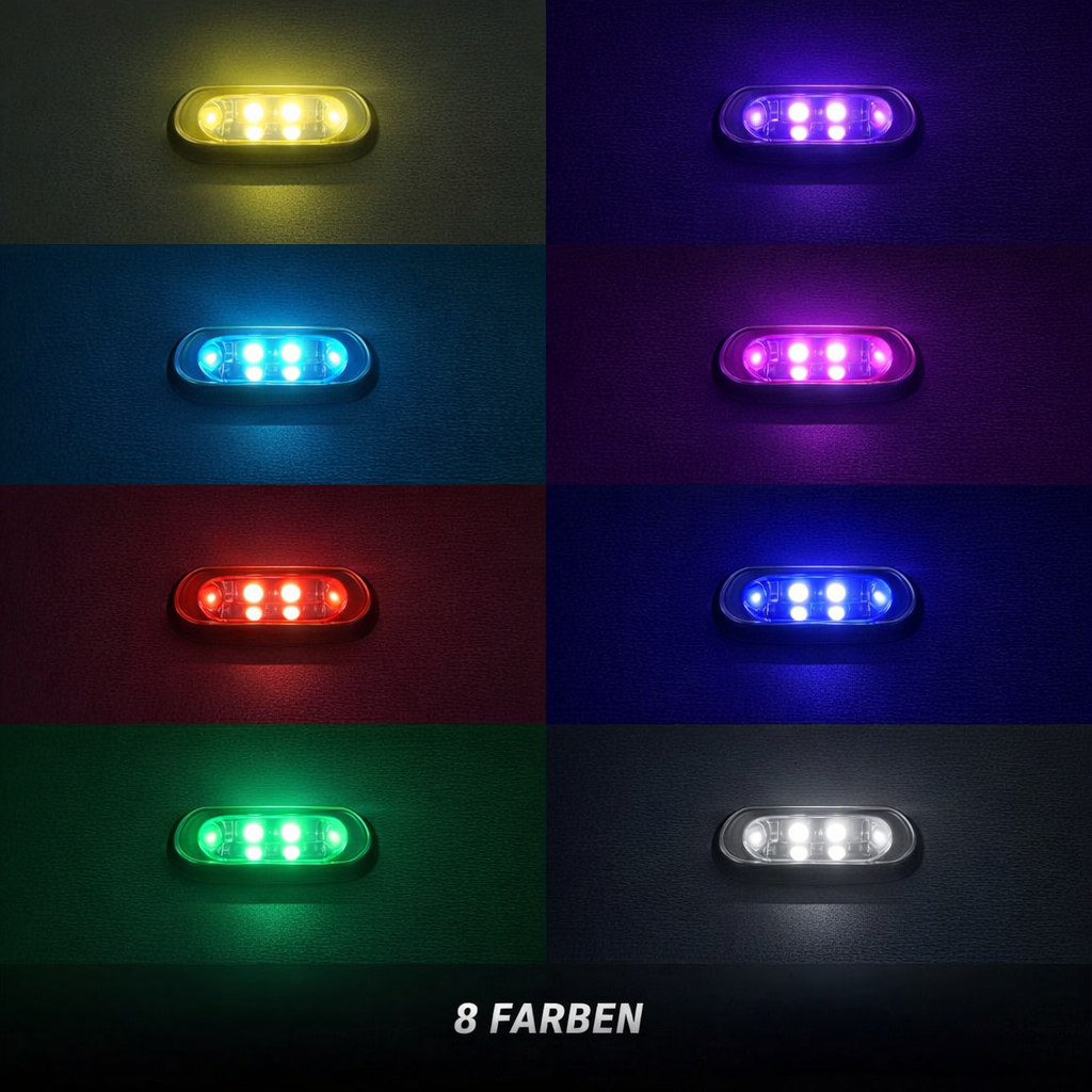 8 Farben Mini Stroboskop LED | NORDESTO