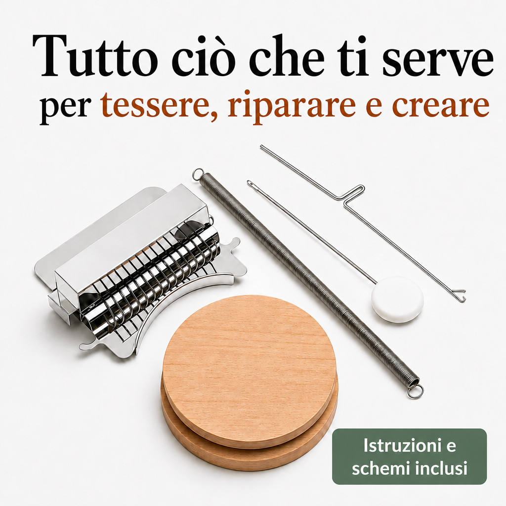 Knitla – Tessi con facilità e dai nuova vita ai tuoi capi