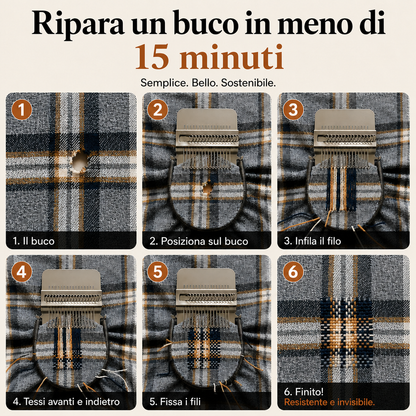 Knitla – Tessi con facilità e dai nuova vita ai tuoi capi