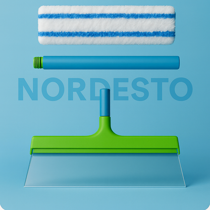 NORDESTO Glimro — Saubere Fenster ohne Aufwand