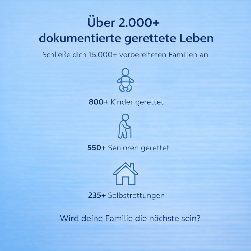 Über 2.000 dokumentierte gerettete Leben