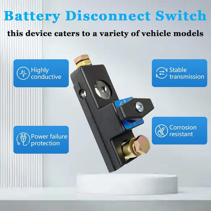 NORDESTO Batterietrennschalter — 12V/24V mit Kupferleitern