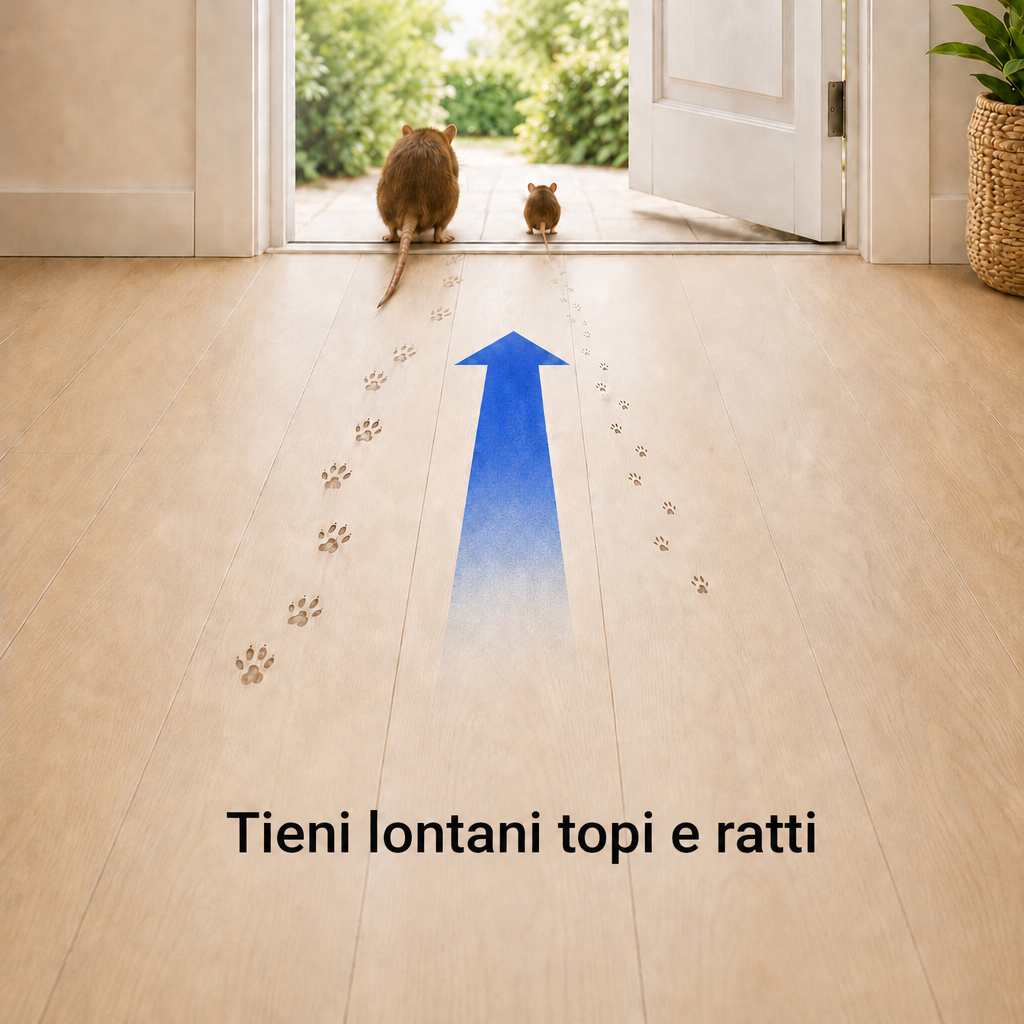 Dissuasore a ultrasuoni – tieni lontani topi e ratti senza veleno