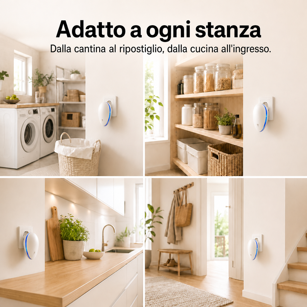 Dissuasore a ultrasuoni – tieni lontani topi e ratti senza veleno